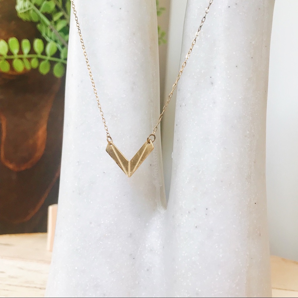 Arrow Imprinted Necklace